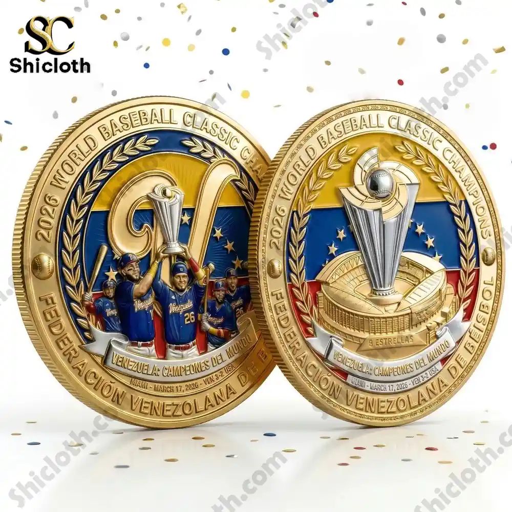 Venezuela Baseball WBC 2026 Champions Commemorative Coin
