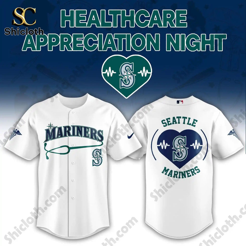 Seattle Mariners Healthcare Appreciation Night Limited Edition Jersey 2026