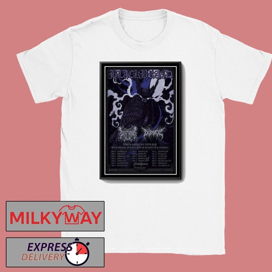 Blackbraid Tour North American 2025 Poster shirt