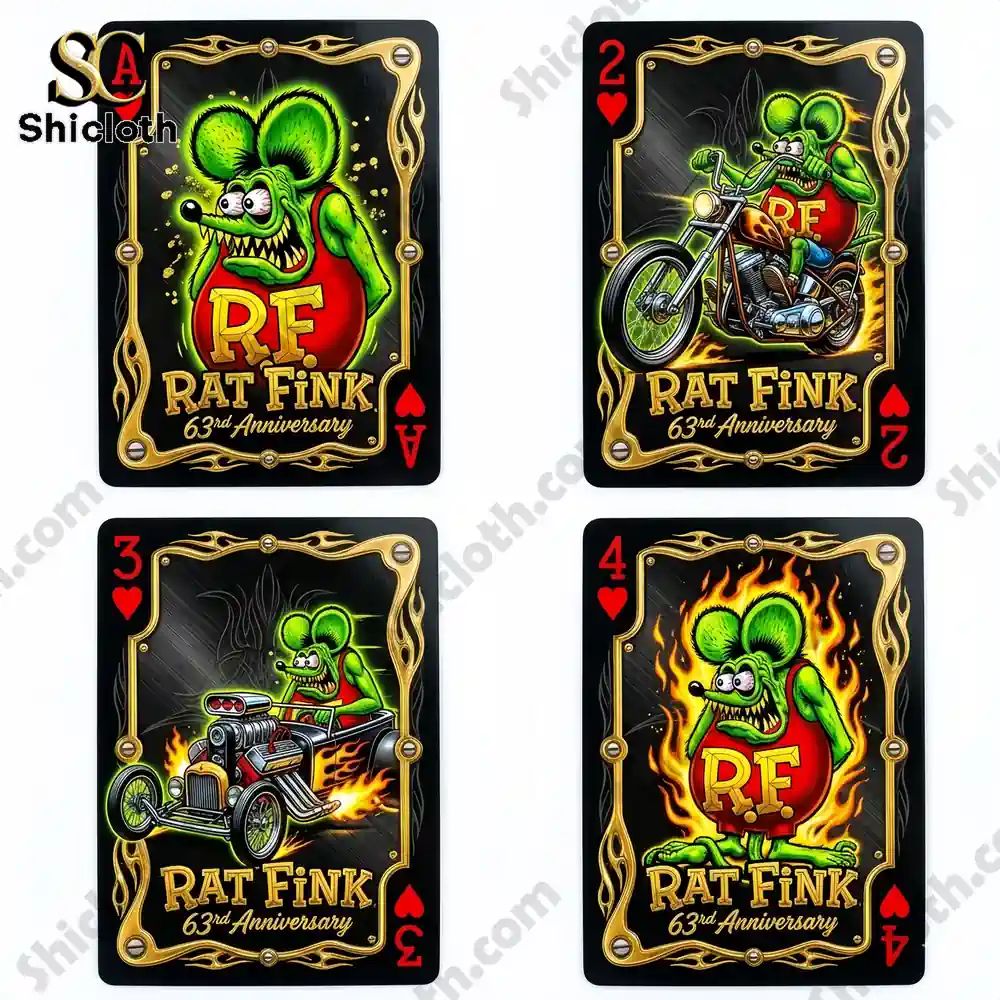 Rat Fink 63rd Anniversary Limited Edition Playing Cards