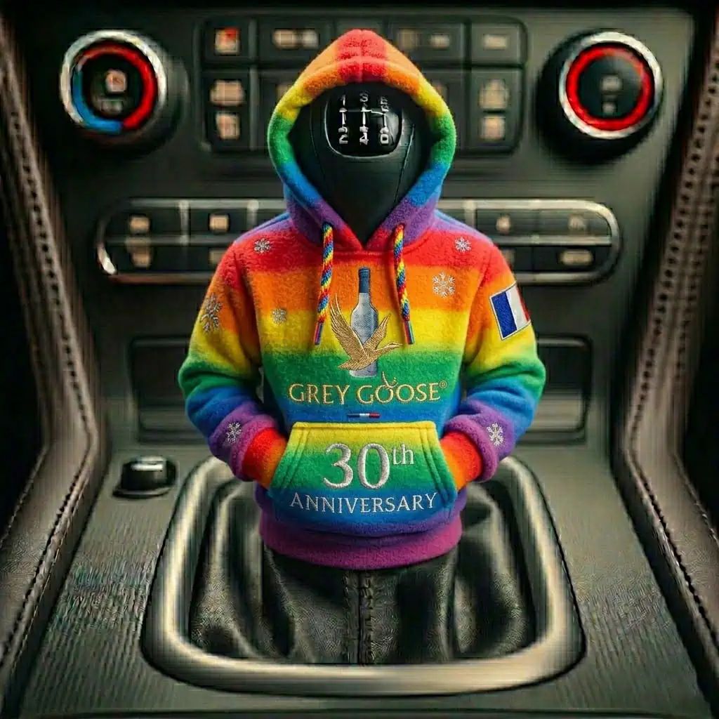 Grey Goose 30th Anniversary Car Gear Shifts Hoodies