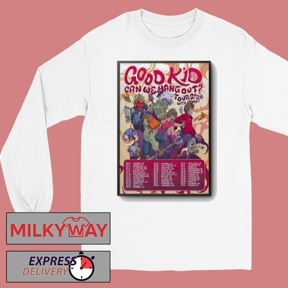 Good Kids Can We Hand Out Tour 2026 Poster shirt