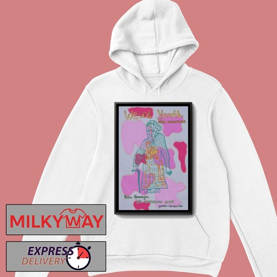 Weird Youth Nov 29 2025 Vera in Groningen NL Poster shirt