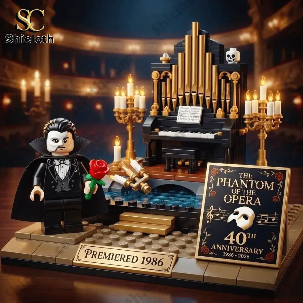 The Phantom of the Opera 40th Anniversary Commemorative Building Block Set