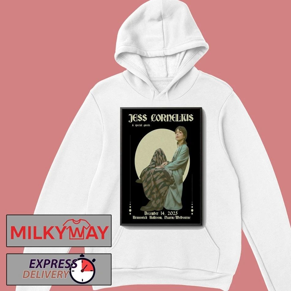 Jess Cornelius Brunswick VIC December 14 2025 Poster shirt