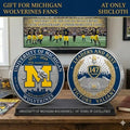 University of Michigan Wolverines 147th Anniversary Commemorative Coin
