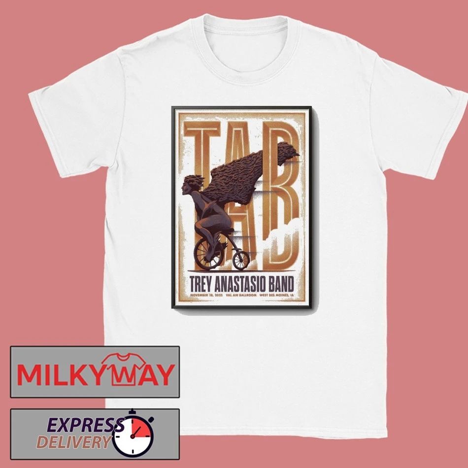 Trey Anastasio Band Nov 18 2025 In West Des Moines IA Poster shirt