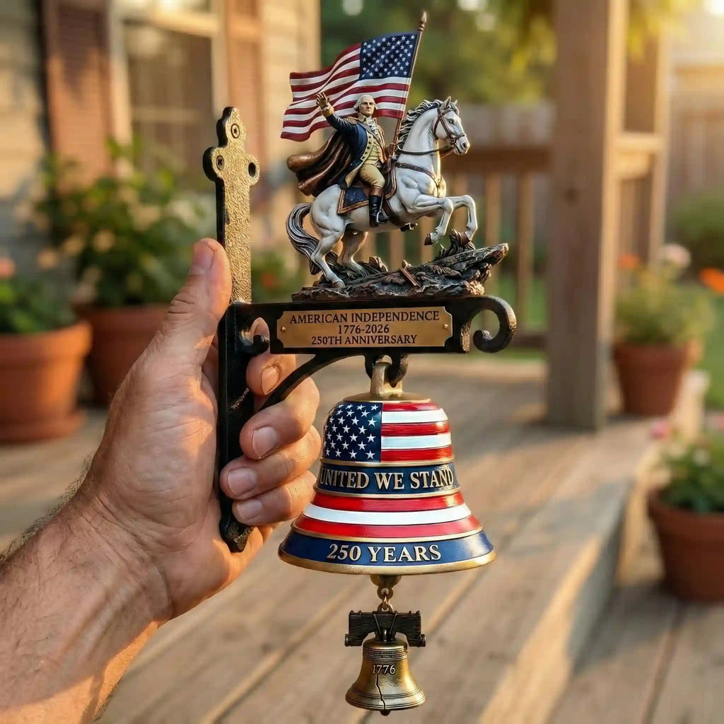 We The People 250th Anniversary Wall Bell Doorbell