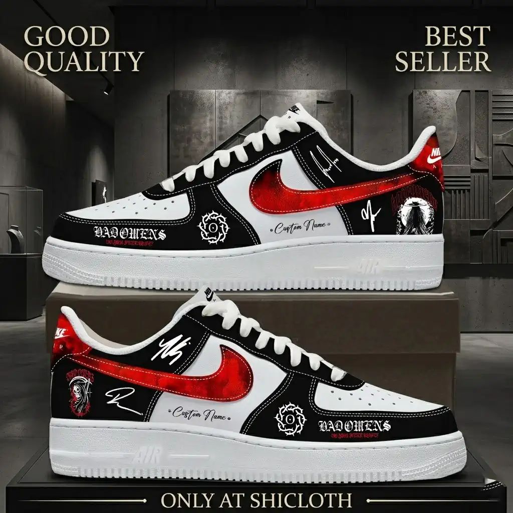 Bad Omens Do You Feel Love Worldwide 2026 Tour Air Force Shoes