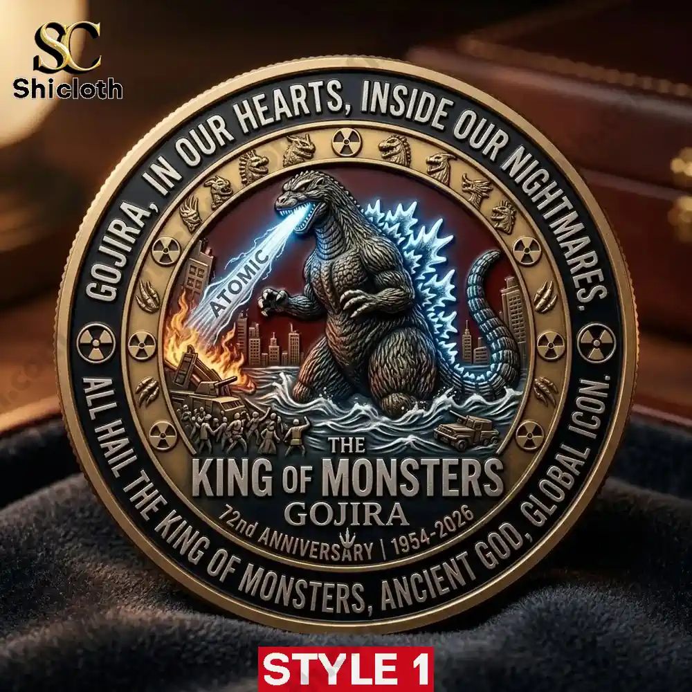 The King of Monsters 72nd Anniversary Commemorative Coin