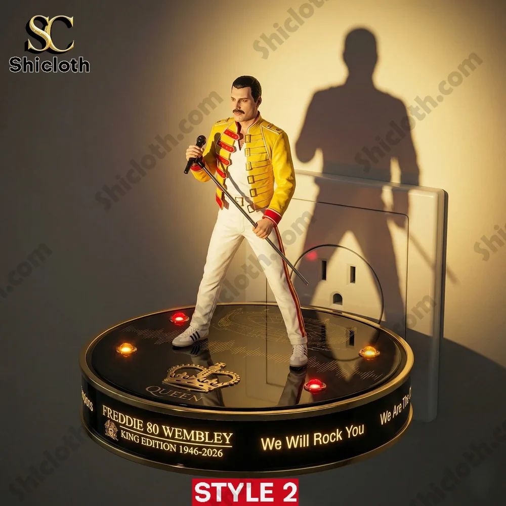 Freddie Mercury 80th Anniversary Collector Edition Night Light