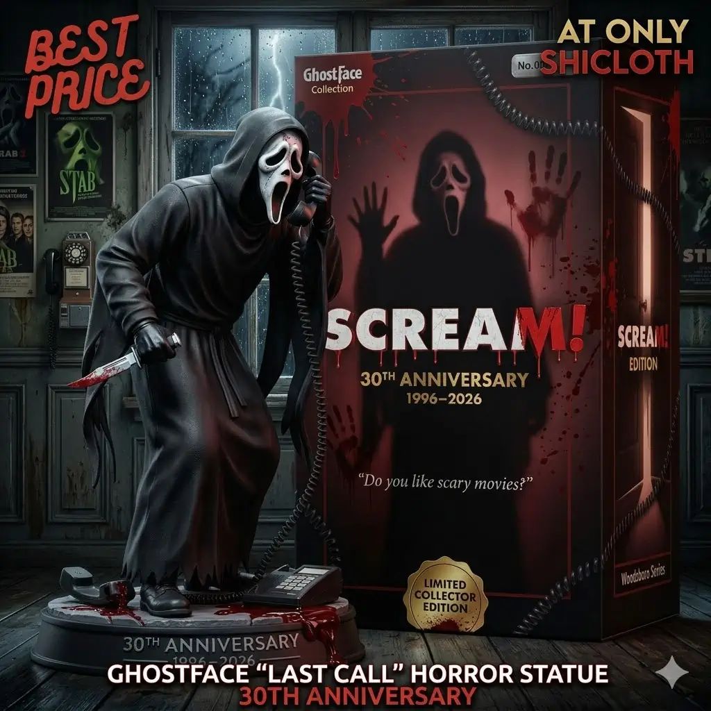 Ghostface “Last Call” Horror Statue 30th Anniversary Collector Figure