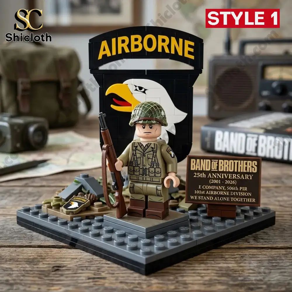 Band of Brothers 25th Anniversary Building Block Set