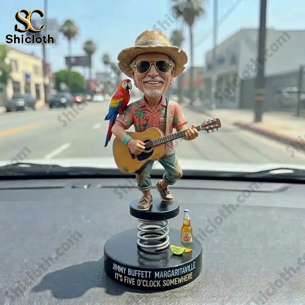 Jimmy Buffett “Margaritaville” Dashboard Bobblehead