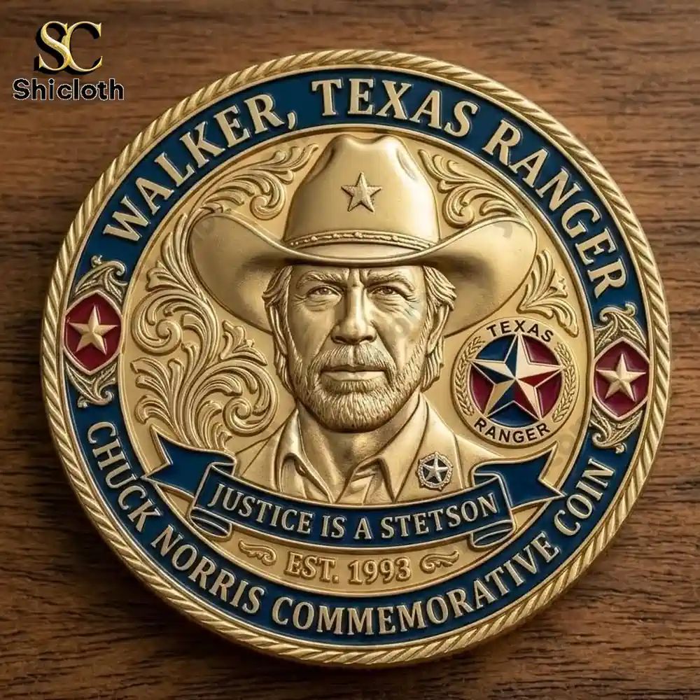 Chuck Norris Walker Texas Ranger Premium Commemorative Coin