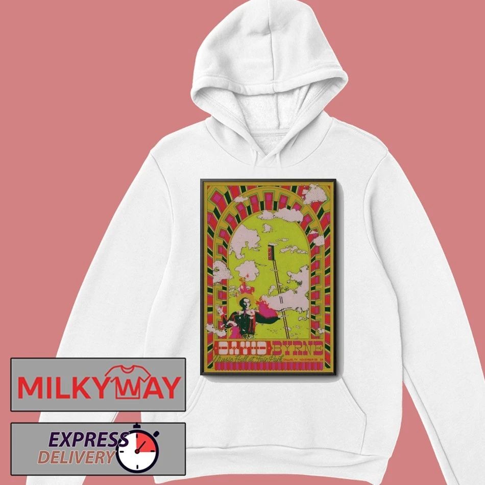 David Byrne Nov 28 2025 Music Hall At Fair Park Show Poster shirt
