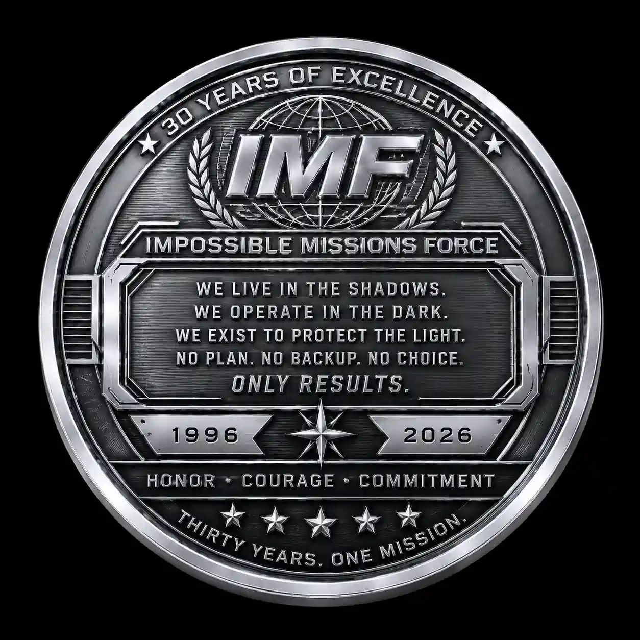 Mission Impossible 30th Anniversary Collector Coin