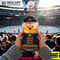 Edmonton Oilers 55th Anniversary 1971-2026 Bear Glass Bottle