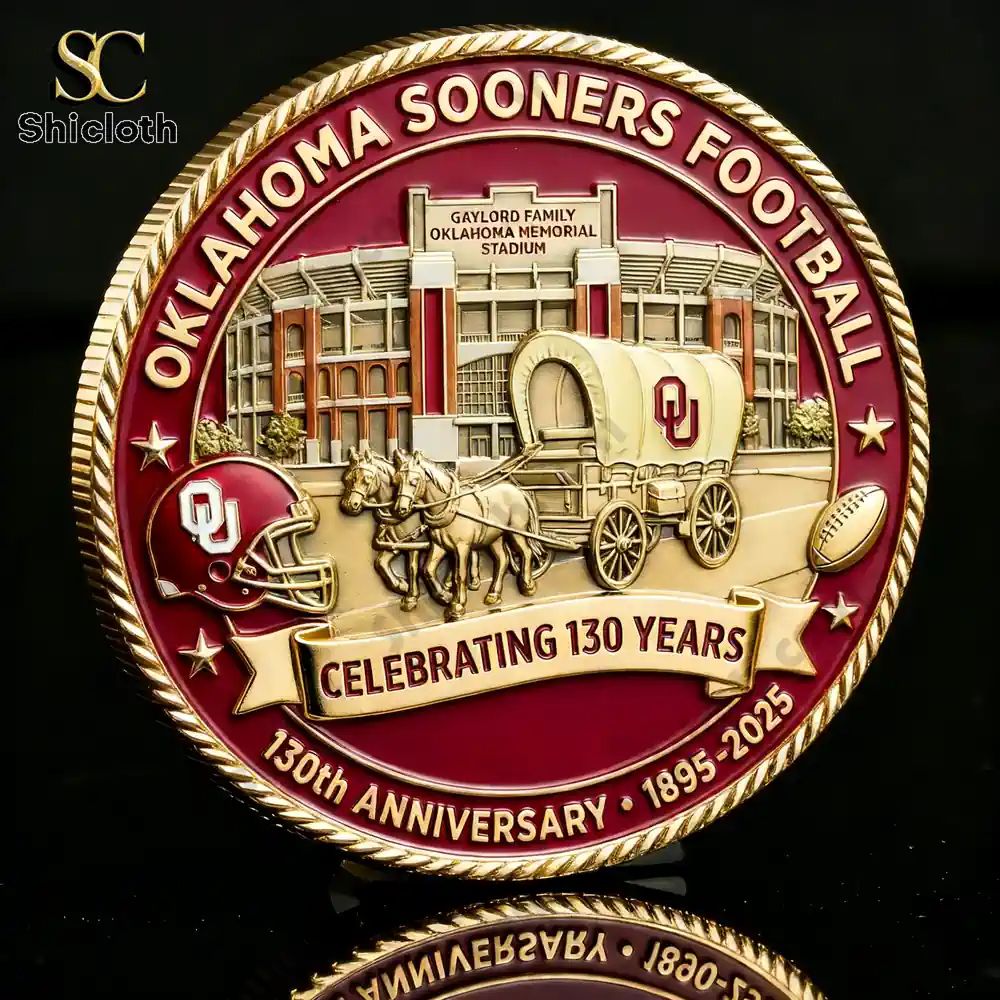 Oklahoma Sooners 130th Anniversary Commemorative Edition Coin