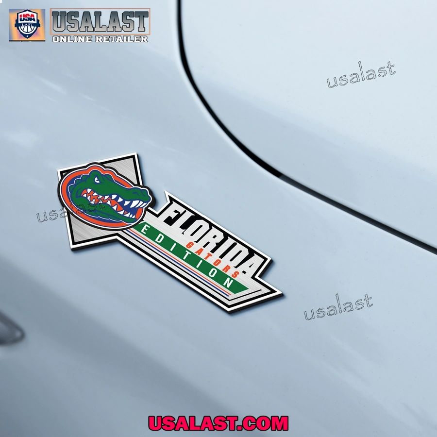 Florida Gators Edition 3D Car Badge Sticker