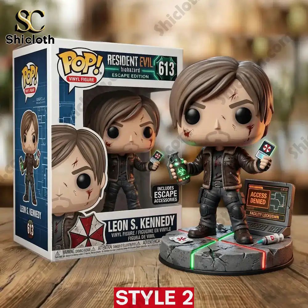 Resident Evil 30th Anniversary 3D Collectible Vinyl Figure