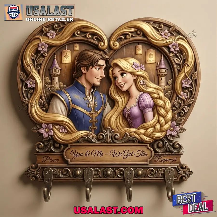 Brothers Grimm Couple Heart Shape Key Holder