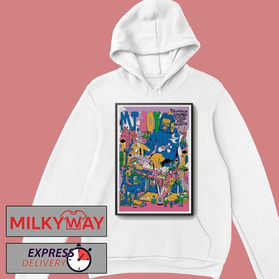Mt. Joy September 12 2026 In Toronto ON Poster shirt