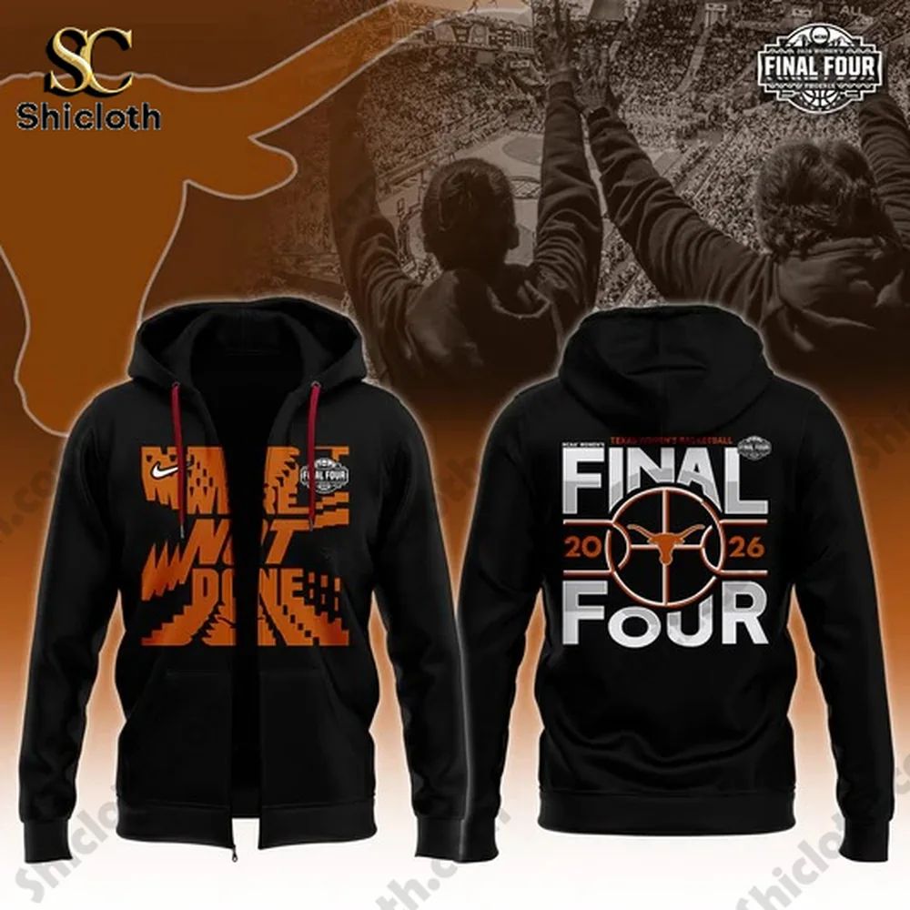 Texas Longhorns 2026 Women’s Basketball Five Four Hoodie Limited Edition
