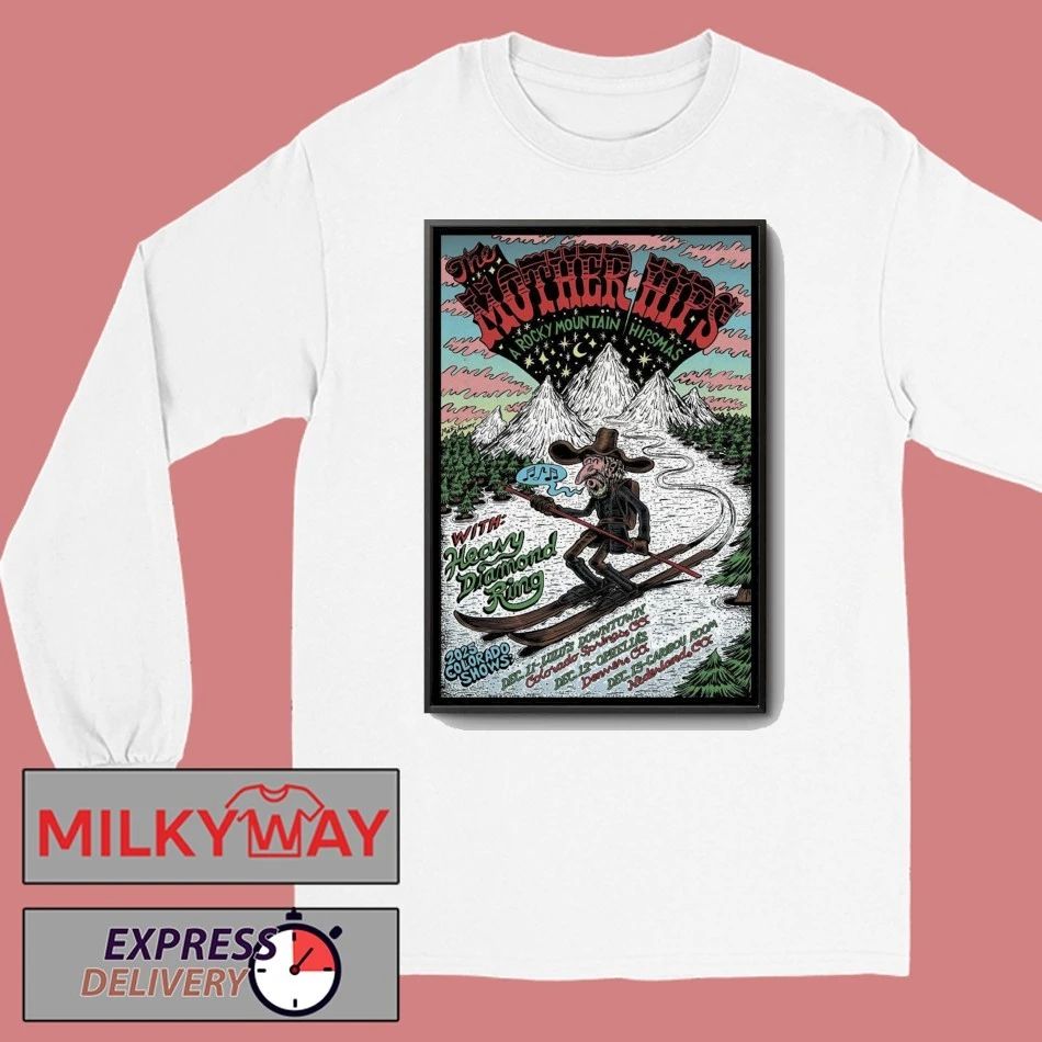 The Mother Hips December 12 2025 Denver CO Poster shirt
