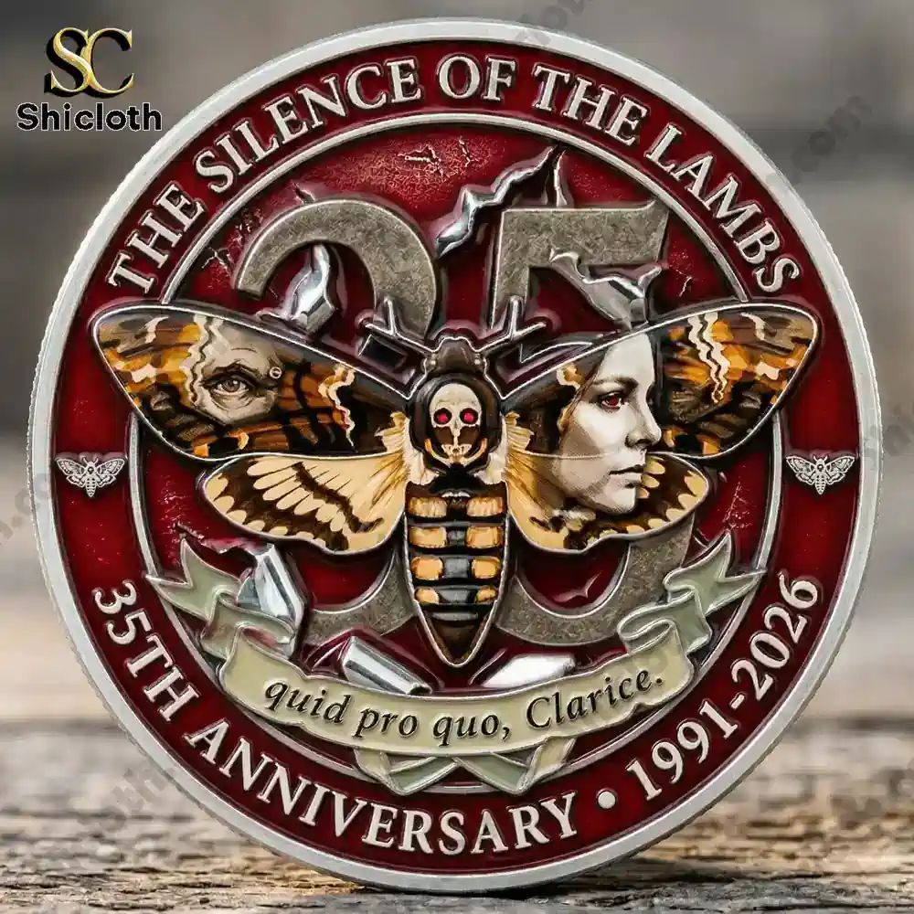 The Silence Of The Lambs 35th Anniversary 1991-2026 Coin