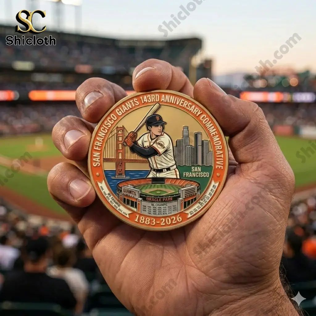 San Francisco Giants 143rd Anniversary Commemorative Coin (1883-2026)
