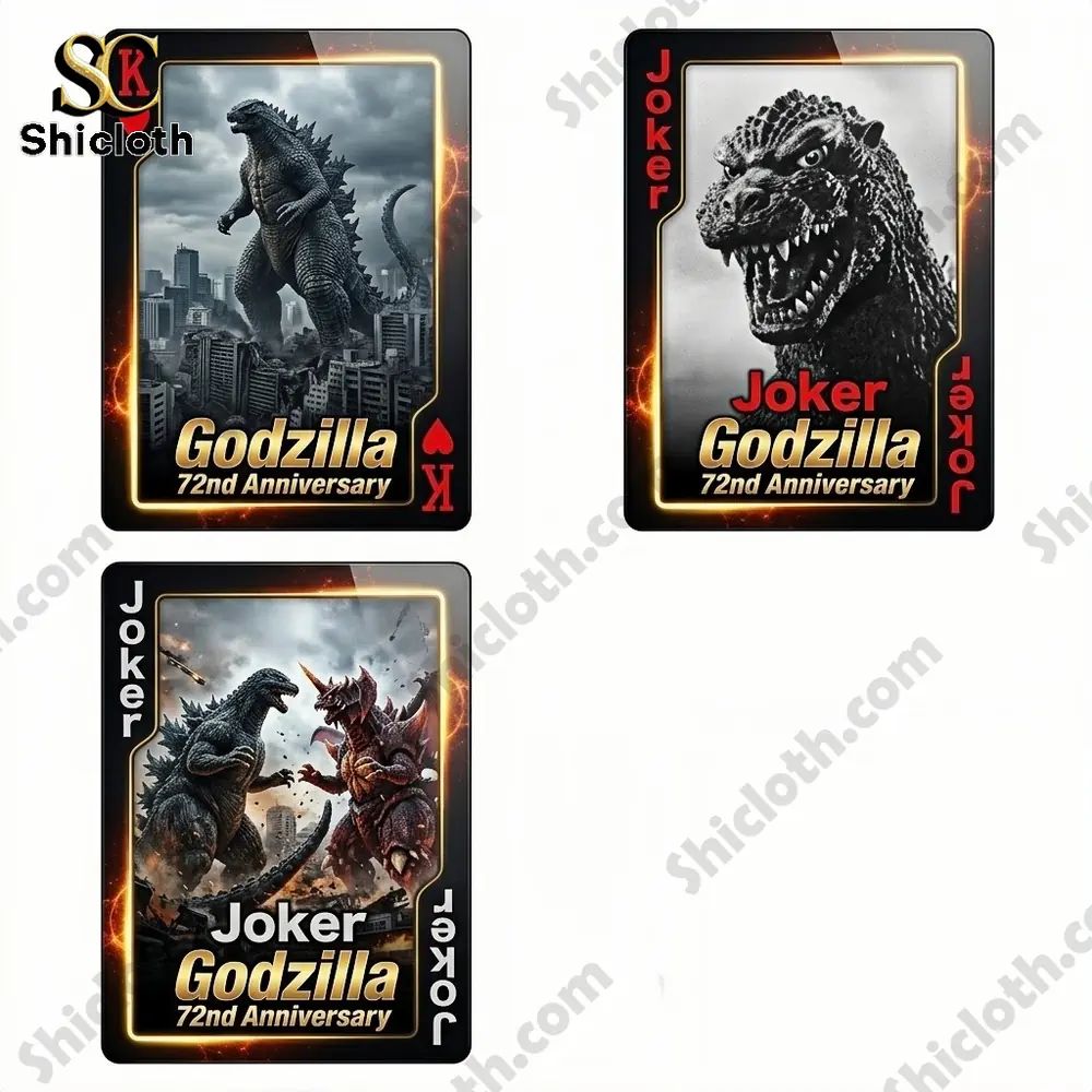 Godzilla 72nd Anniversary Limited Edition Playing Cards