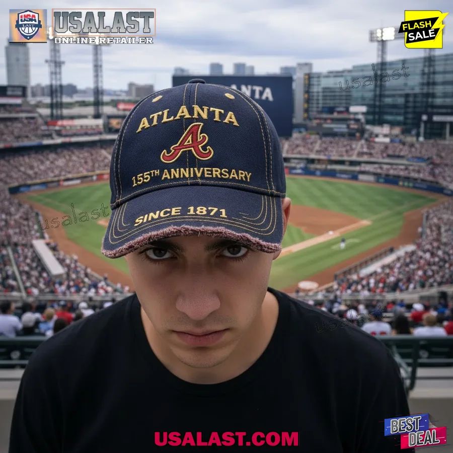Atlanta Braves 155th Anniversary 1871-2026 Classic Cap