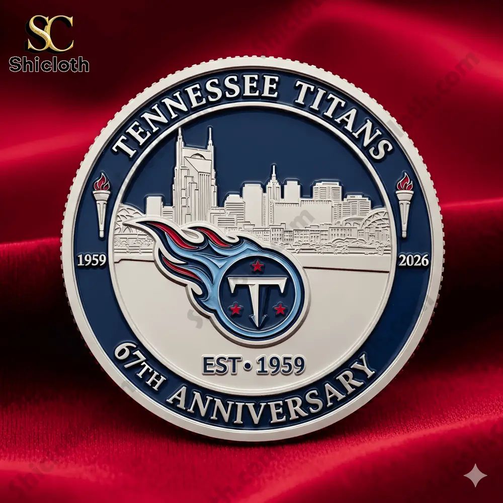 Tennessee Titans 67th Anniversary Commemorative Coin