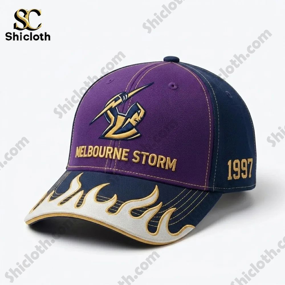 Melbourne Storm Premium Flame Cap