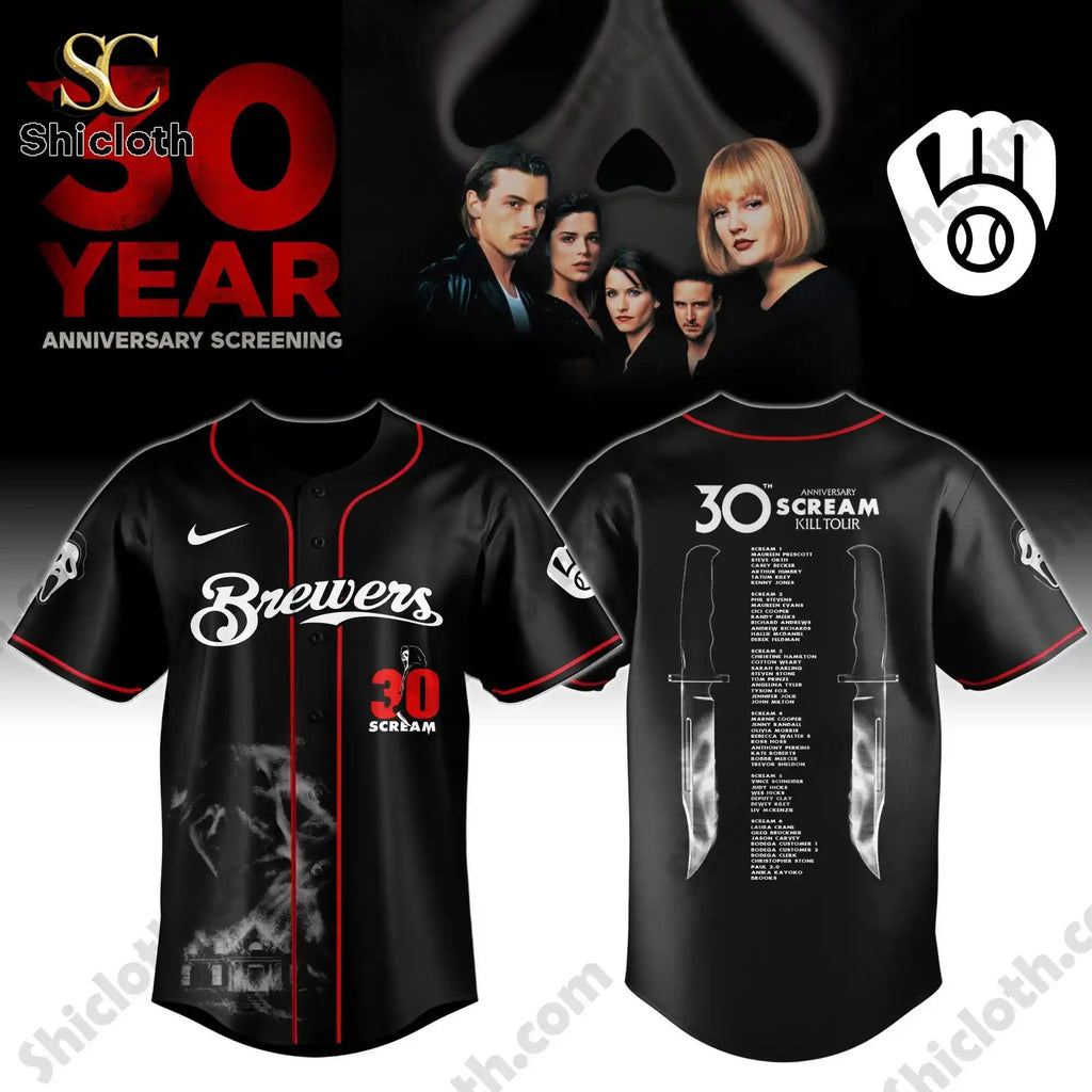 ALL TEAM MLB x Scream Kill Tour 30 Year Memory Jersey