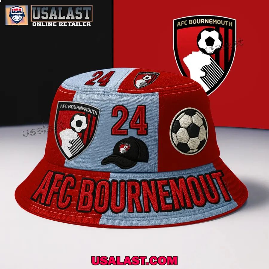 Personalized AFC Bournemouth Premium Bucket Hat