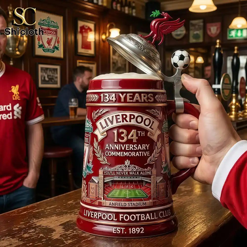 Liverpool Football Club 134th Anniversary Commemorative Collector Beer