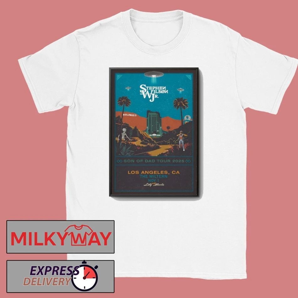 Stephen Wilson JR. Los Angeles Tour On Nov 1 2025 Poster shirt