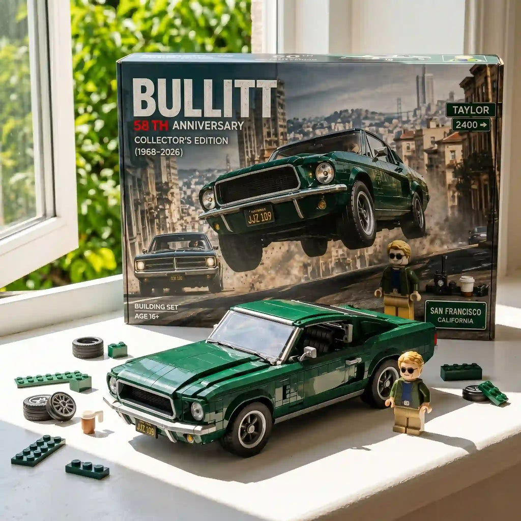 Bullitt 58th Anniversary Fastback 1968?2026 Collector Building Set