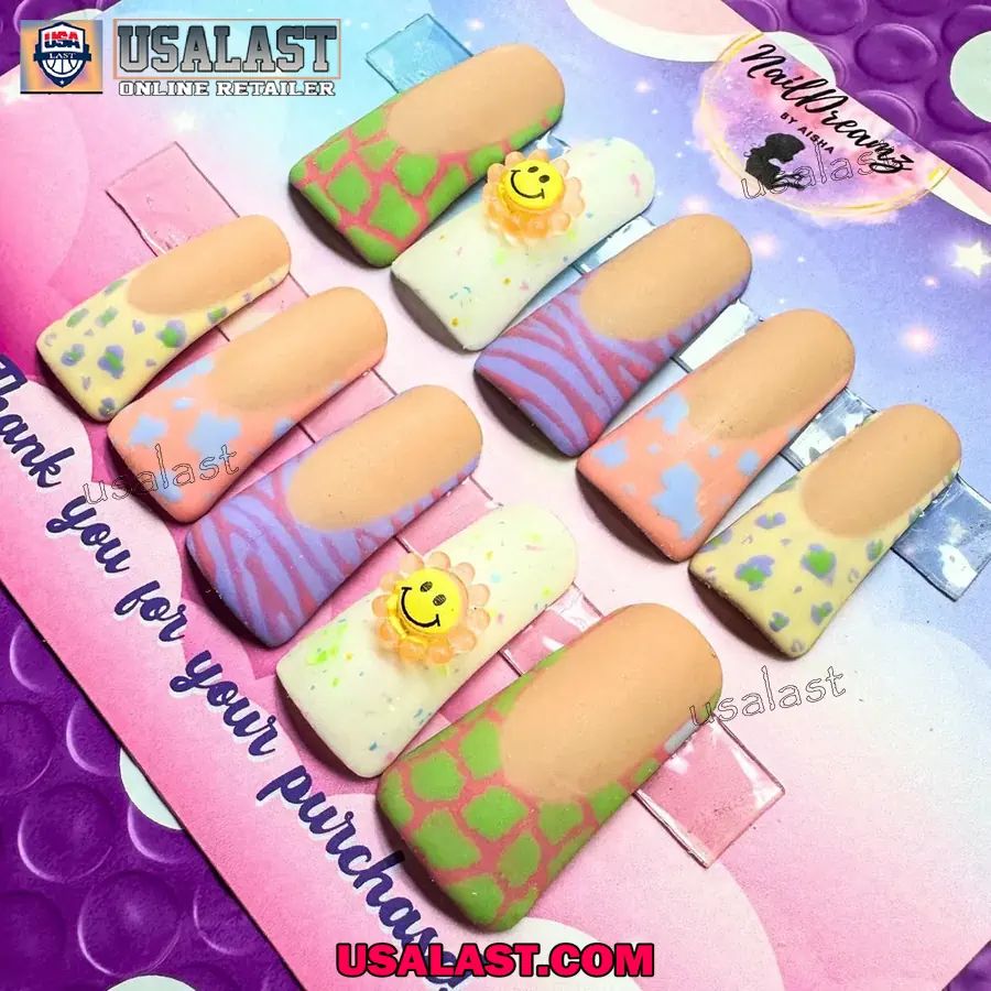 Y2k Style Custom Acrylic Nails Box Set