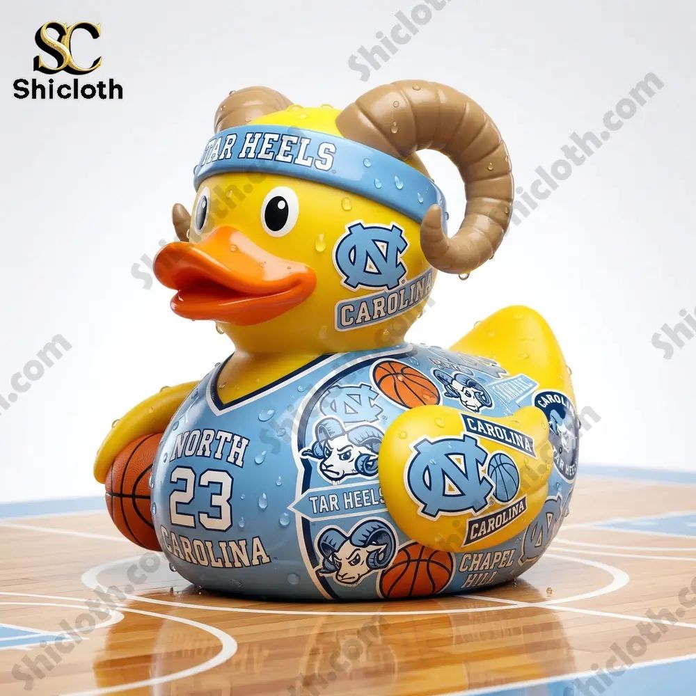 Unc Tar Heels Spirit Carolina Legacy Rubbler Duck