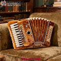 Personalized Classic Accordion Plush Pillow