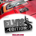 Elvis Presley Edition 3D Engraved Car Emblem Sticker