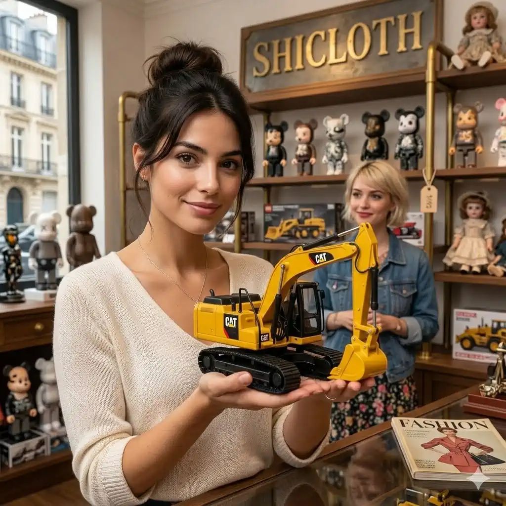 Wheels CAT Hydraulic Excavator 100th Anniversary Edition Toy