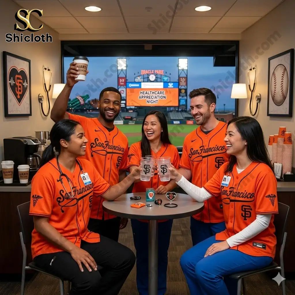 San Francisco Giants Healthcare Appreciation Night Limited Edition Jersey 2026