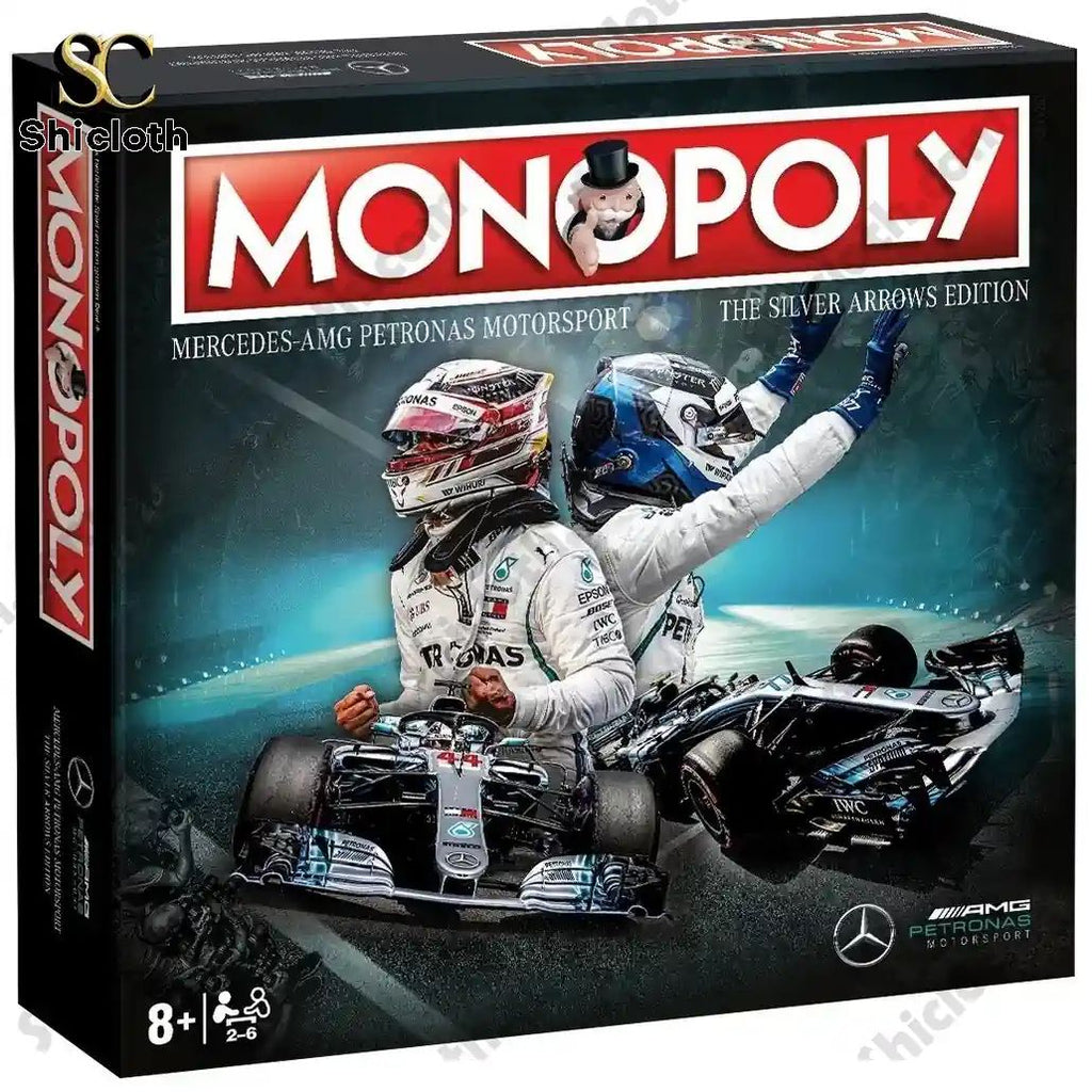 Mercedes AMG F1 Petronas Motorsport Game Monopoly 2026