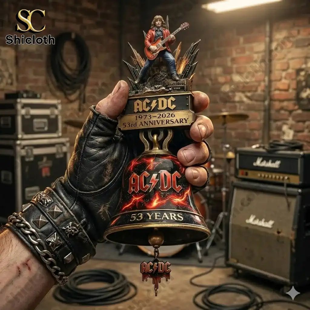 ACDC 53rd Anniversary Commemorative Wall Bell