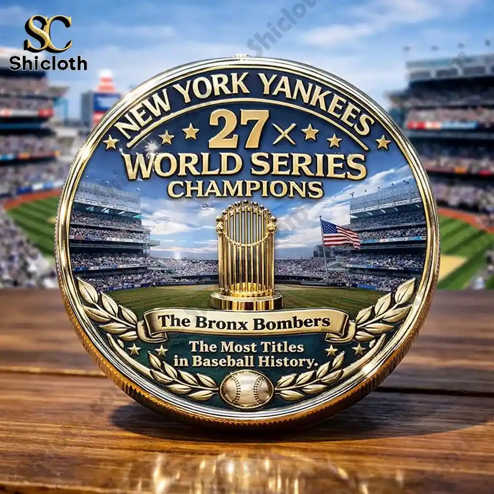 New York Yankees 125 Years Commemorative Coin