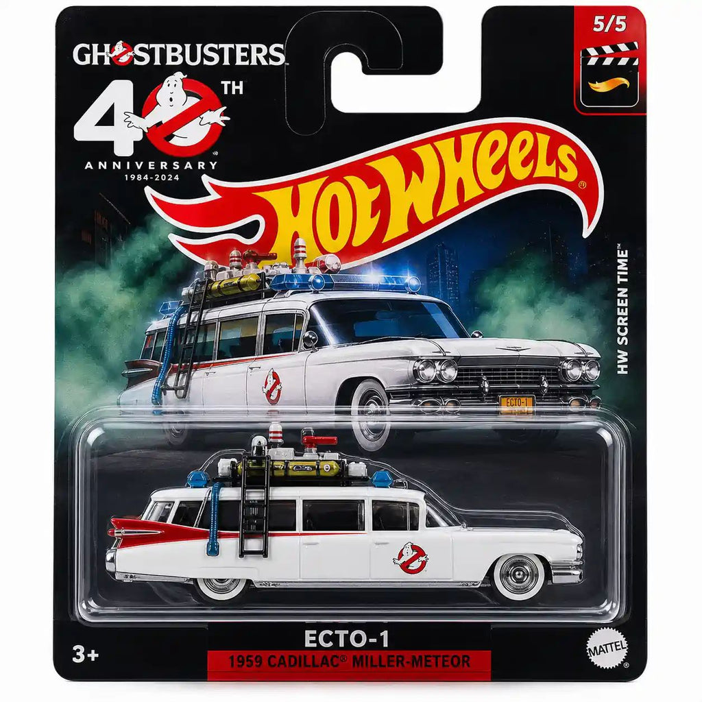 Wheels Ghostbusters ECTO-1 40th Anniversary Collector Die